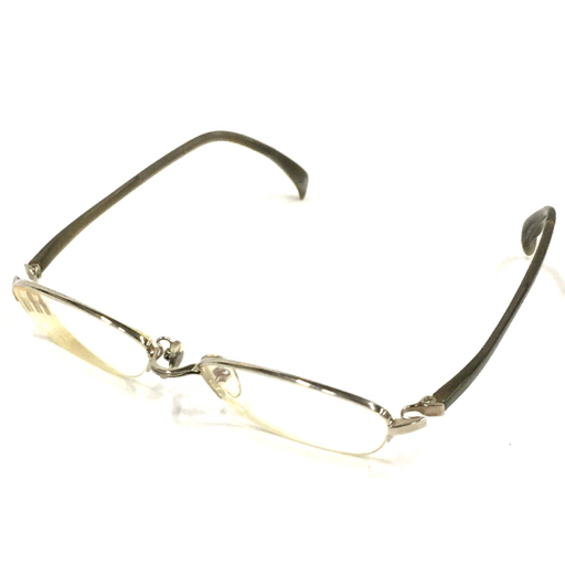 999.9 フォーナインズ 眼鏡 メガネ めがね グラデなし 度あり アイウェア 現状品 QG054-46_画像1