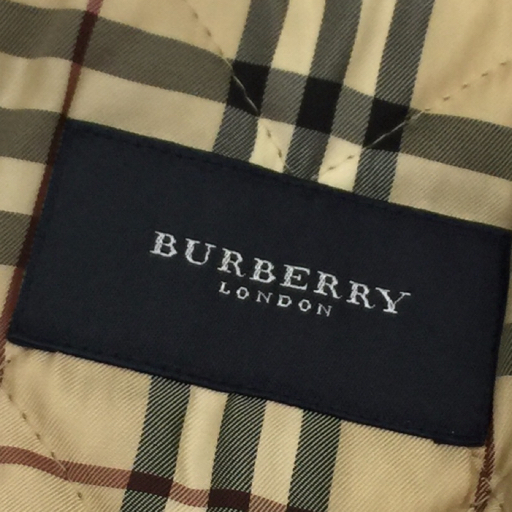 バーバリー サイズM 長袖 ブルゾン ジップ ライナー ノバチェック メンズ ブラック アウター BURBERRY QR054-403_画像7