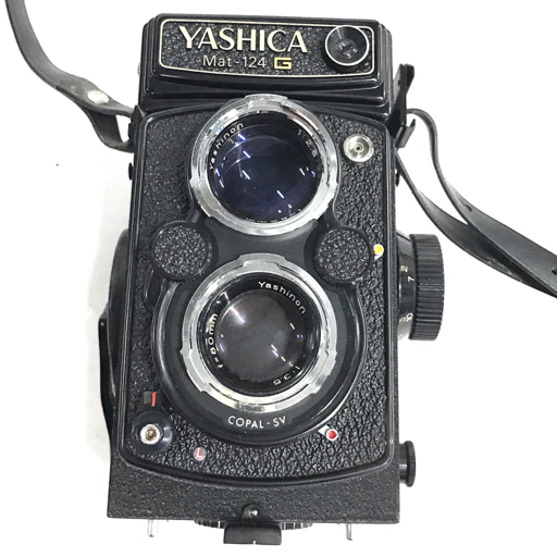 YASHICA Mat-124G Yashinon 1:2.8 80mm 二眼レフ フィルムカメラ マニュアルフォーカス_画像2