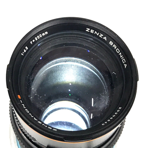 ZENZA BRONICA ZENZANON-S 1:4.5 200mm カメラレンズ Fマウント マニュアルフォーカス_画像4