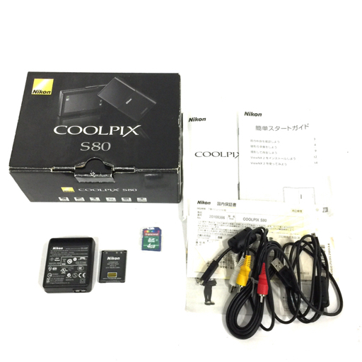 Nikon COOLPIX S80 6.3-31.5mm 1:3.6-4.8 ED VR コンパクトデジタルカメラ QG054-133_画像9