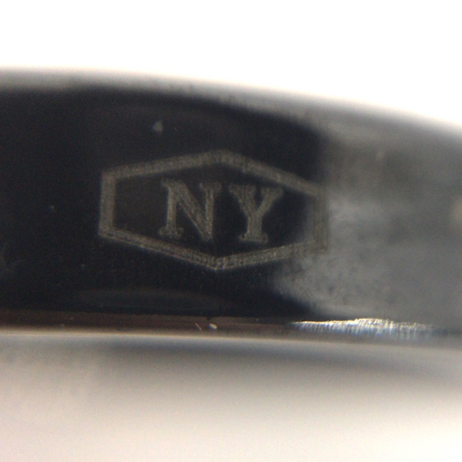 ティファニー チタン 1837 ナロー リング 指輪 15号 重量2.6g アクセサリー ブランド小物 保存箱付き Tiffany&Co._画像8