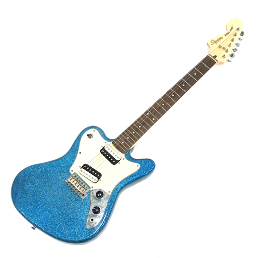 スクワイヤー byフェンダー スーパーソニック エレキギター リバースヘッド 弦楽器 ストラップ付 Squier_画像1