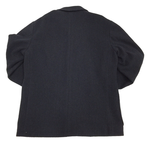 バーバリーズ サイズ LY 羊毛混 長袖 ジャケット ボタン アウター メンズ ネイビー系 紺系 Burberrys QR054-365_画像2