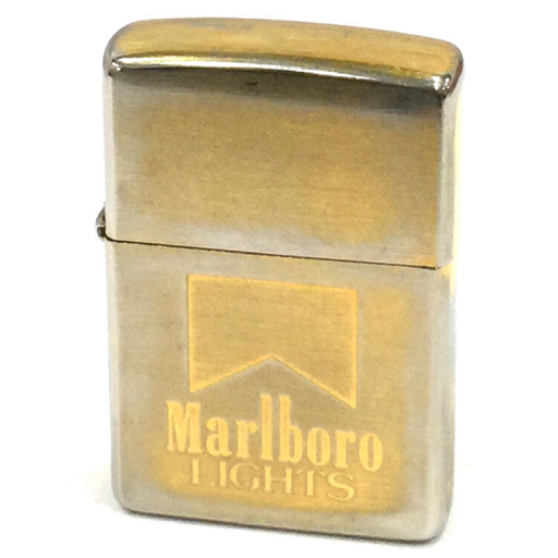 送料360円 ジッポー マルボロ Marlboro LIGHTS オイルライター 喫煙グッズ 喫煙具 ブランド小物 ZIPPO 同梱NG_画像1