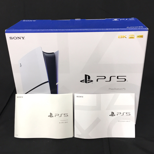 SONY ソニー PlayStation プレイステーション PS5 CFI-2000A01 ディスクドライブ ゲーム機 本体 通電動作確認済_画像10