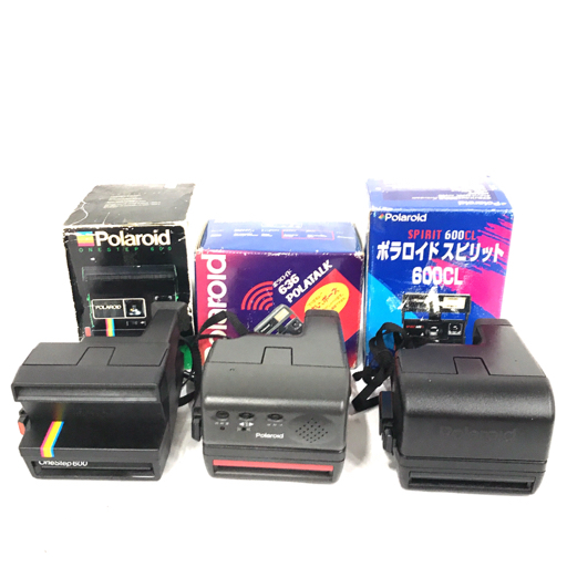 Polaroid OneStep 600 636 POLATALK SPIRIT 600CL Polaroid camera instant camera 3 point set QR052-34