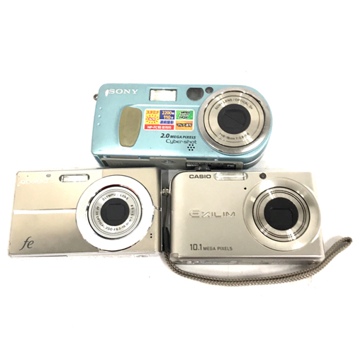 1円 FUJIFILM FinePix F10 SHARP VL-FD1 含む デジタルカメラ ビデオカメラ まとめセット_画像5