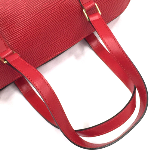 1円 ルイヴィトン エピ パピヨン M52227 ハンドバッグ かばん 鞄 レッド 赤 LOUIS VUITTON_画像6