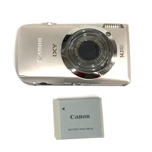 Canon IXY 10S 4.3-21.5mm 1:2.8-5.9 コンパクトデジタルカメラ 光学機器 QG054-51_画像1