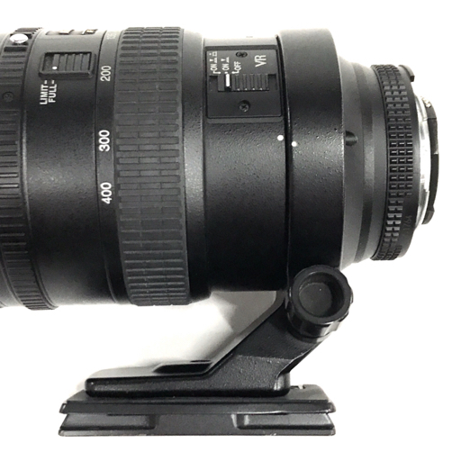 Nikon ED AF VR-NIKKOR 80-400mm 1:4.5-5.6D 一眼 オートフォーカス カメラ レンズ 光学機器 QR054-270_画像5