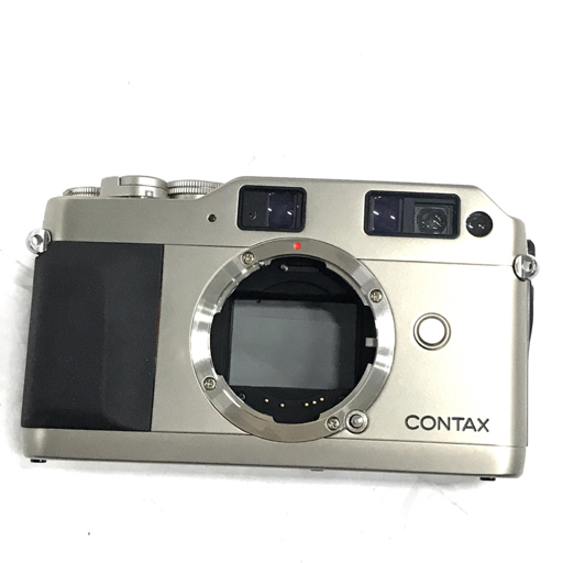 1円 CONTAX G1 レンジファインダー フィルムカメラ ボディ 光学機器 付属品あり_画像2