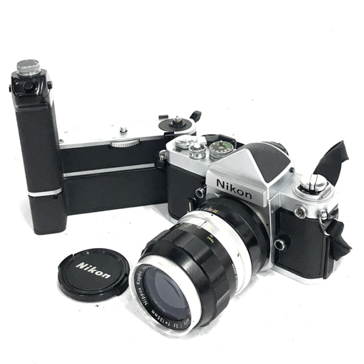 1円 Nikon F2 アイレベル NIKKOR-Q Auto 1:3.5 135mm 一眼レフ マニュアルフォーカス フィルムカメラ 光学機器_画像1