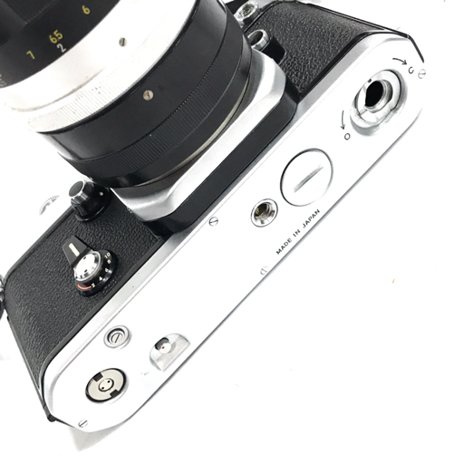 1円 Nikon F2 アイレベル NIKKOR-Q Auto 1:3.5 135mm 一眼レフ マニュアルフォーカス フィルムカメラ 光学機器_画像4
