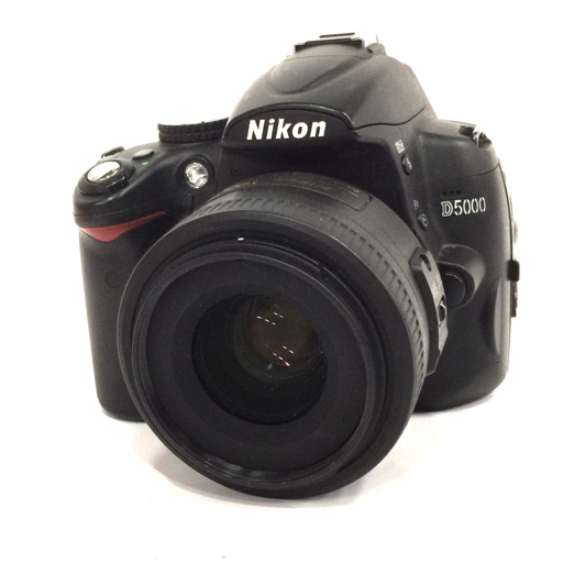 1円 Nikon D5000 AF-S DX NIKKOR 35mm 1:1.8 G デジタル一眼レフカメラ レンズ C261240-1_画像1