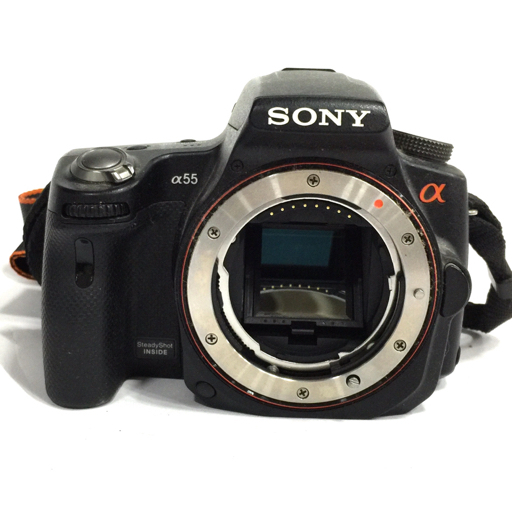 SONY SLT-A55V DT 3.5-5.6/18-55 SAM デジタル一眼レフ デジタルカメラ QG054-44_画像2