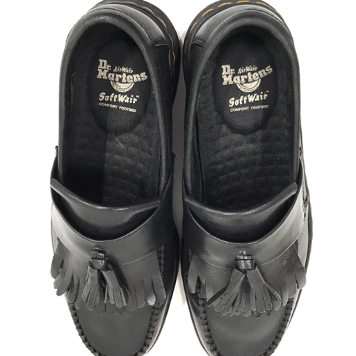 ドクターマーチン サイズ UK 6 EDISON ローファー タッセル 靴 メンズ ブラック系 黒系 保存箱付き Dr.Martens_画像5