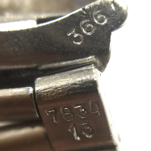 1円 ロレックス 腕時計用 バンド SS レディース 全長約14.6cm 純正バックル ラグ棒付き ROLEX A11886_画像4