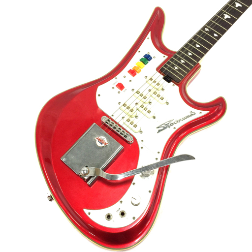 エレキギター 赤 テスコTEISCO K3L Yahoo!オークション - テスコ スペクトラム5 エレキギター