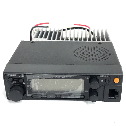 KENWOOD ケンウッド TM-461S 430MHz FM TRANSCEIVER 無線機 通電確認済_画像2