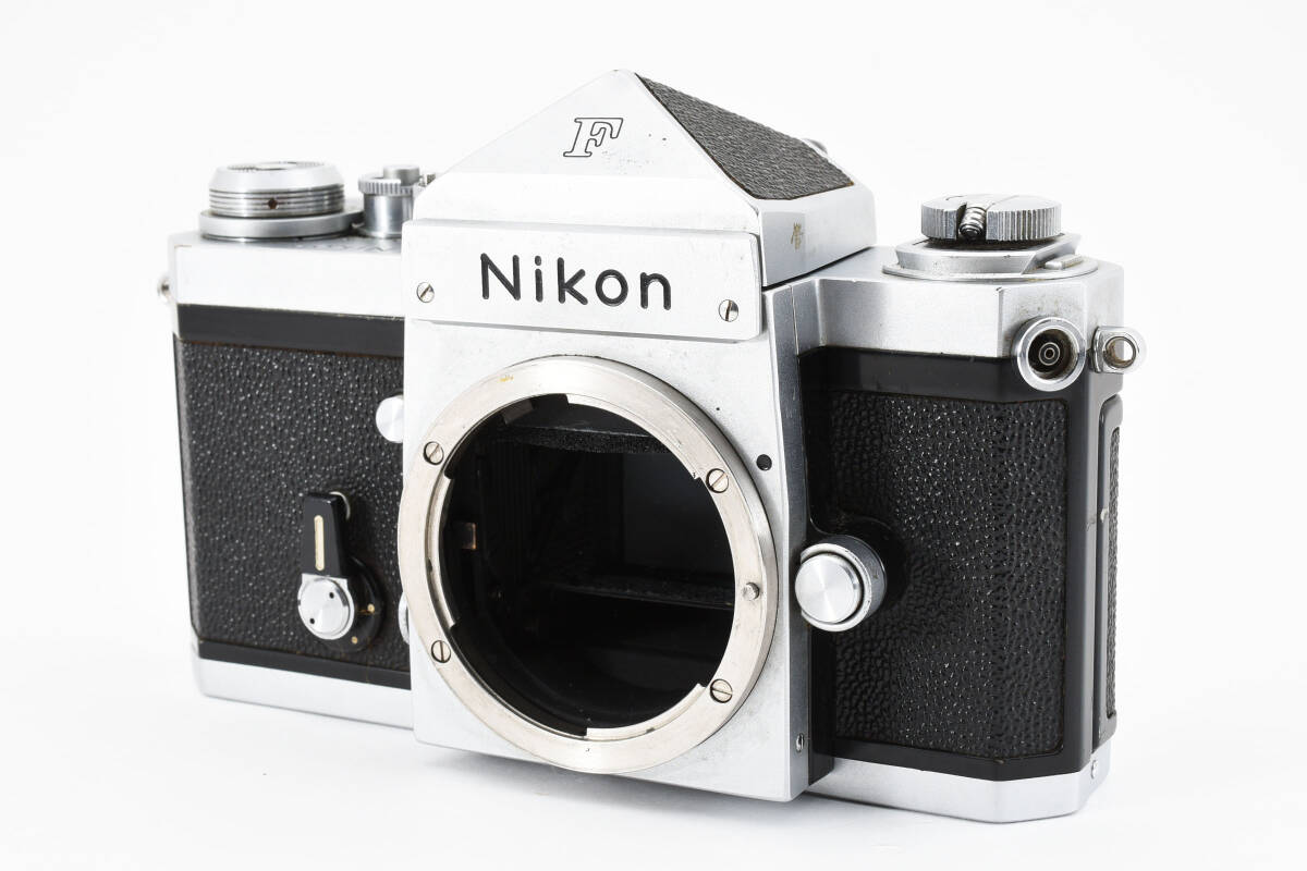 【簡易動作確認】Nikon F 中期 アイレベル シルバー フィルムカメラ ボディ ニコンの画像2