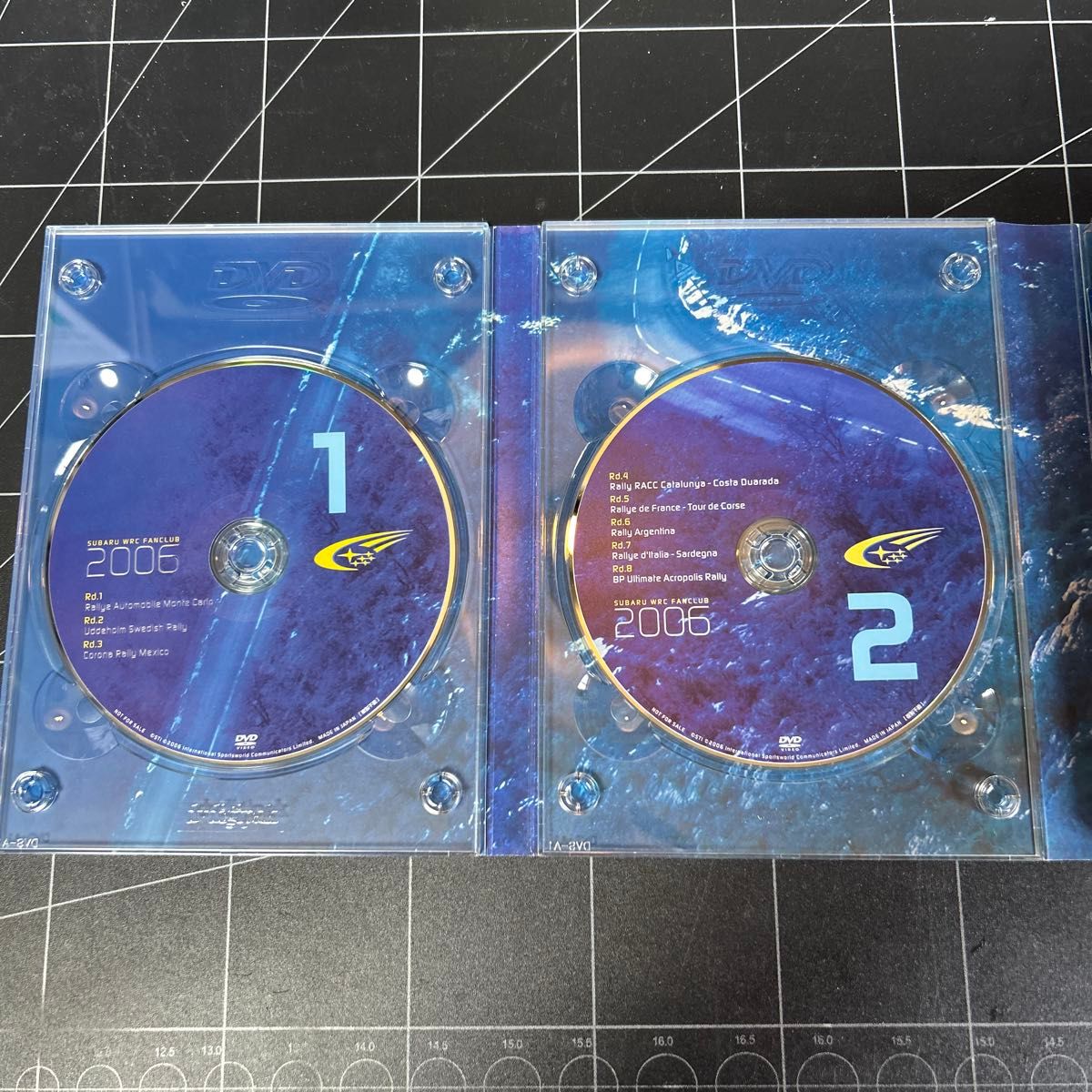 スバルWRC FANCLUB2006 DVD4枚組　