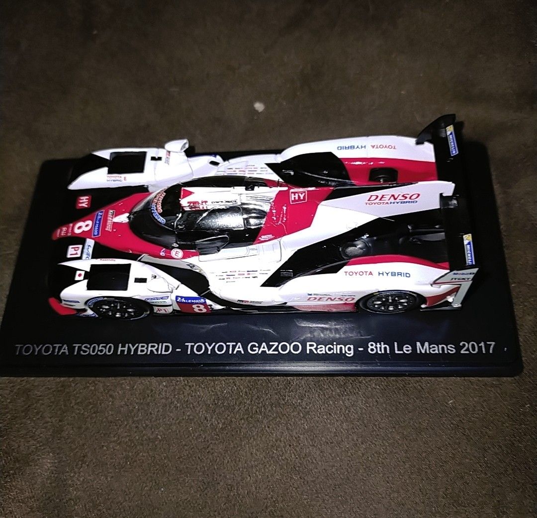 1/43　アシェット　 Spark　 Le Mans 2017　トヨタTS050 HYBRID　8号車