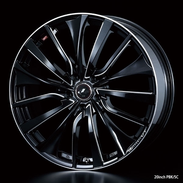 (1本の価格です) Weds ウェッズ ホイール レオニス VT (LEONIS VT) (PBK/SC) 18×7.0J +47 5H/114.3 (36360)_画像6