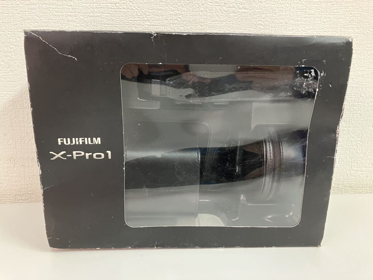 D/ FUJIFILM 富士フイルム カメラケース レザーケース X-Pro1 LC-XPro1 箱痛み 未使用品_画像1
