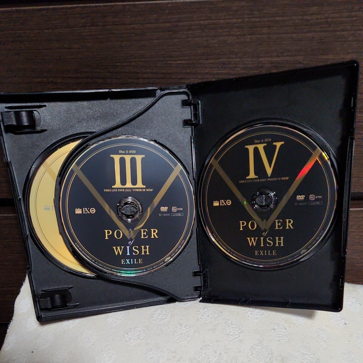 ドームLIVE収録盤 DVD付 EXILE CD＋3DVD/POWER OF WISH 22/12/7発売 【オリコン加盟店】