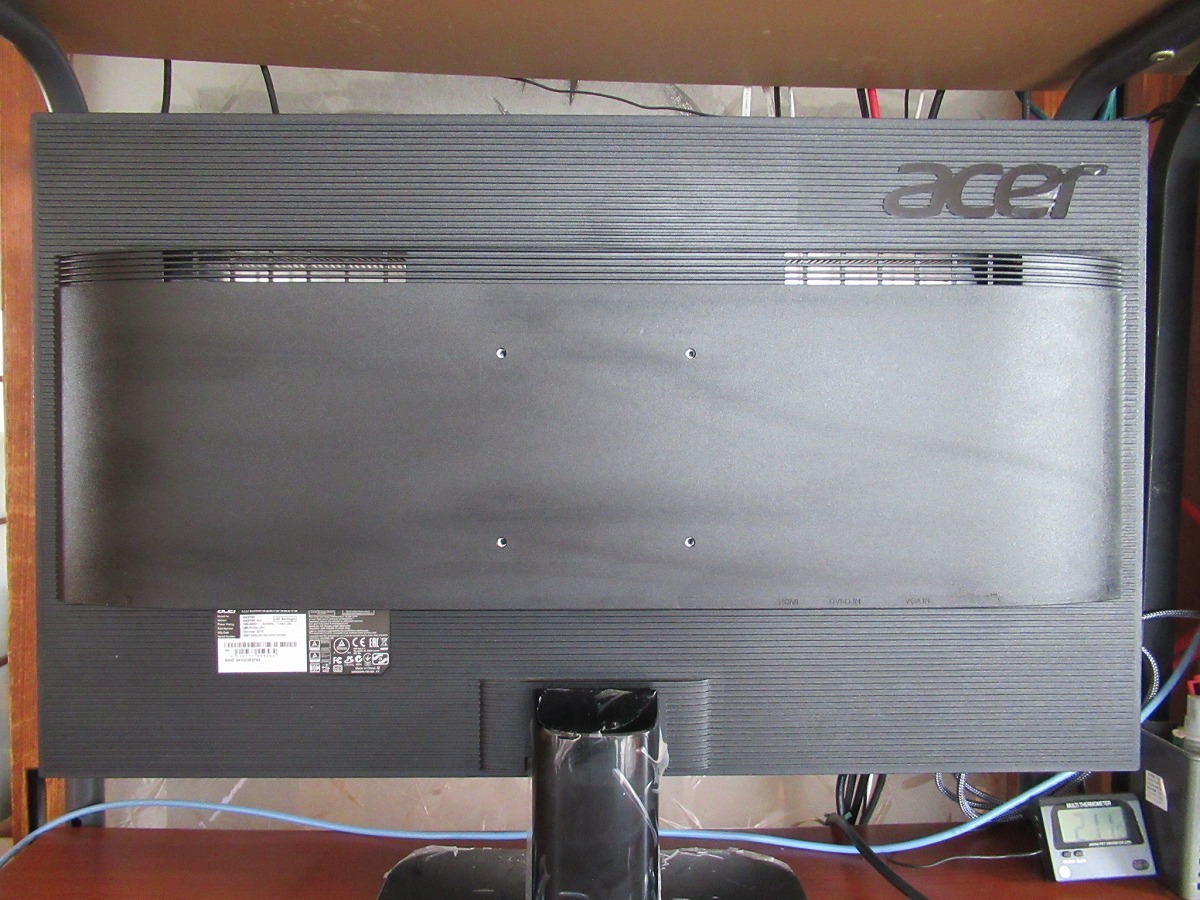 acer KA270H 液晶モニター 27インチ 2015製 ディスプレイ PC周辺機器 エイサー USED 動作品_画像5