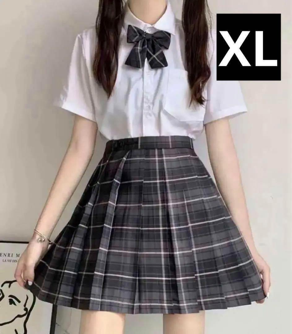 制服 XL 高校 スカート 女子高生 リボン付き コスプレ 高校制服_画像1