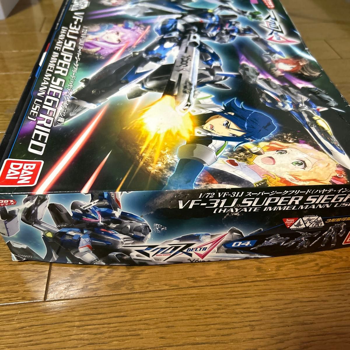 バンダイ マクロスΔ VF-31J スーパージークフリード　ハヤテ・インメルマン機