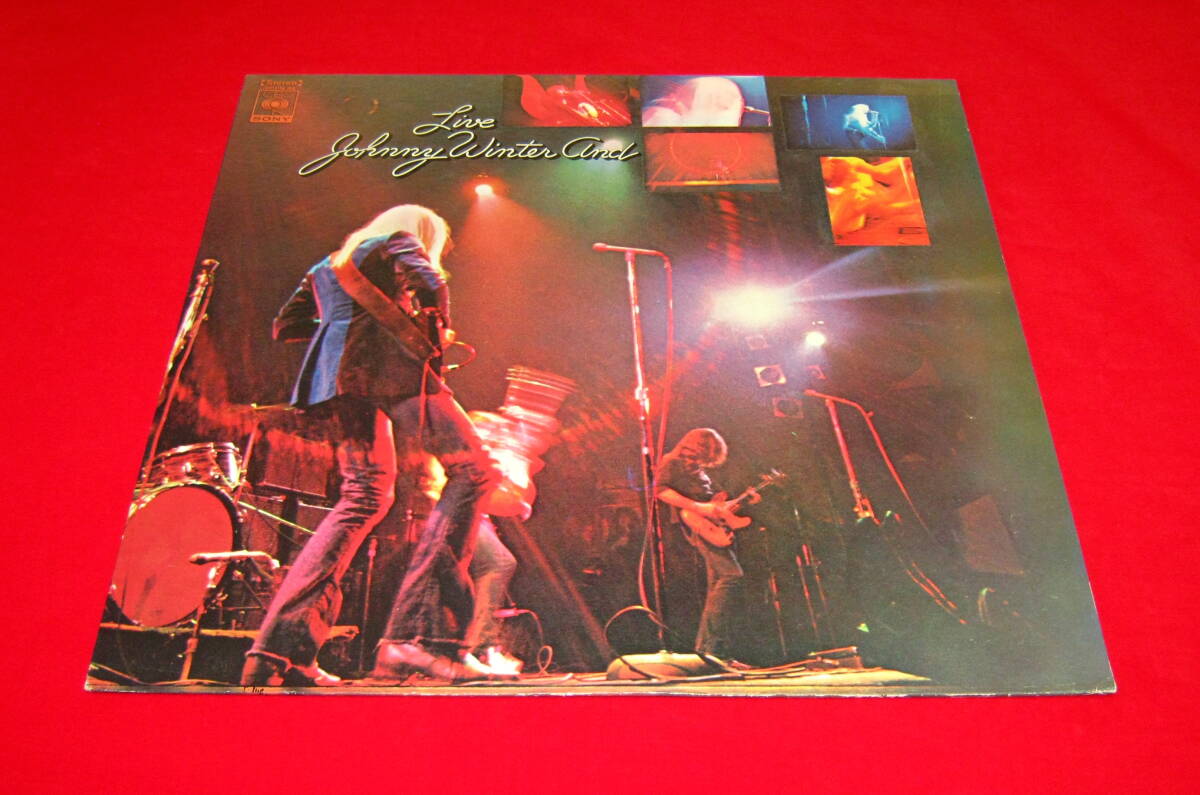 Johnny Winter LP LIVE JOHNNY WINTER AND !!_画像1