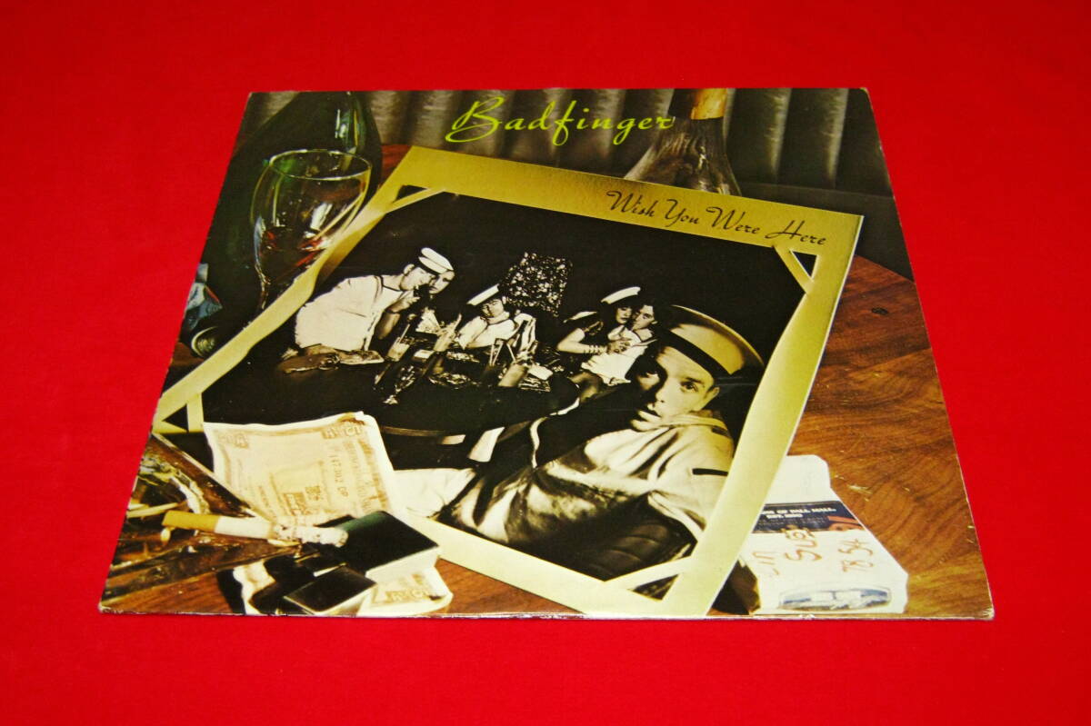 Badfinger LP WISH YOU WERE HERE ＜White Label＞ 美品 !!_画像1