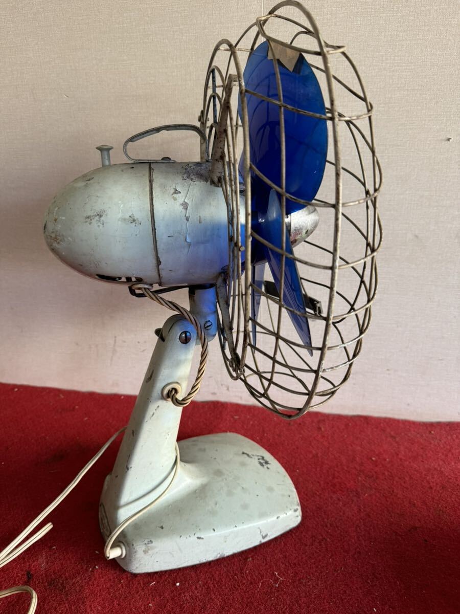 * [ работа Ok] редкий TOSHIBA Tokyo Shibaura электрический фирма FAN-DIA вентилятор Showa Retro интерьер Vintage античный 30 годы 40 годы 