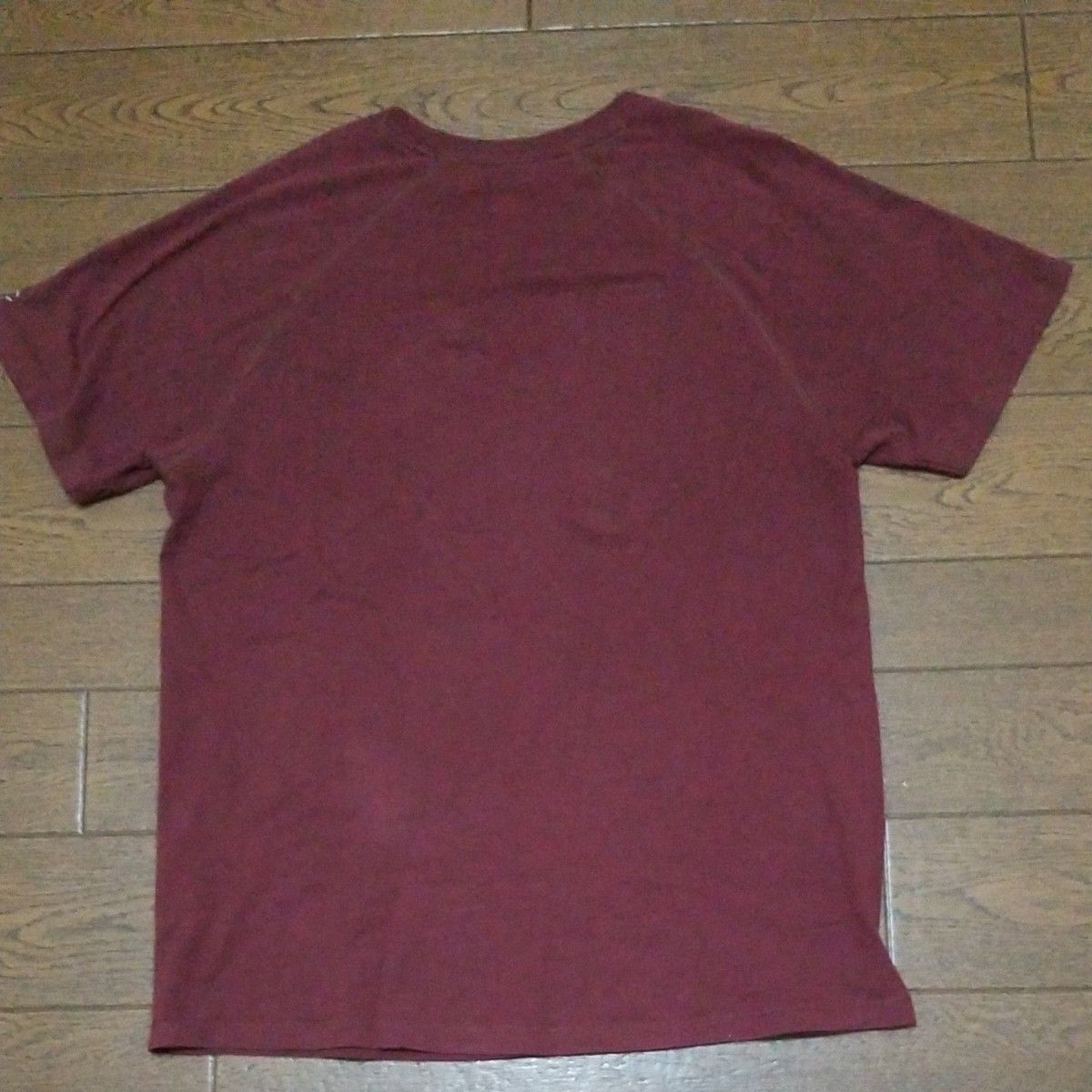 Champion プリントTシャツ　ワイン系　M-JPN-L C-2406