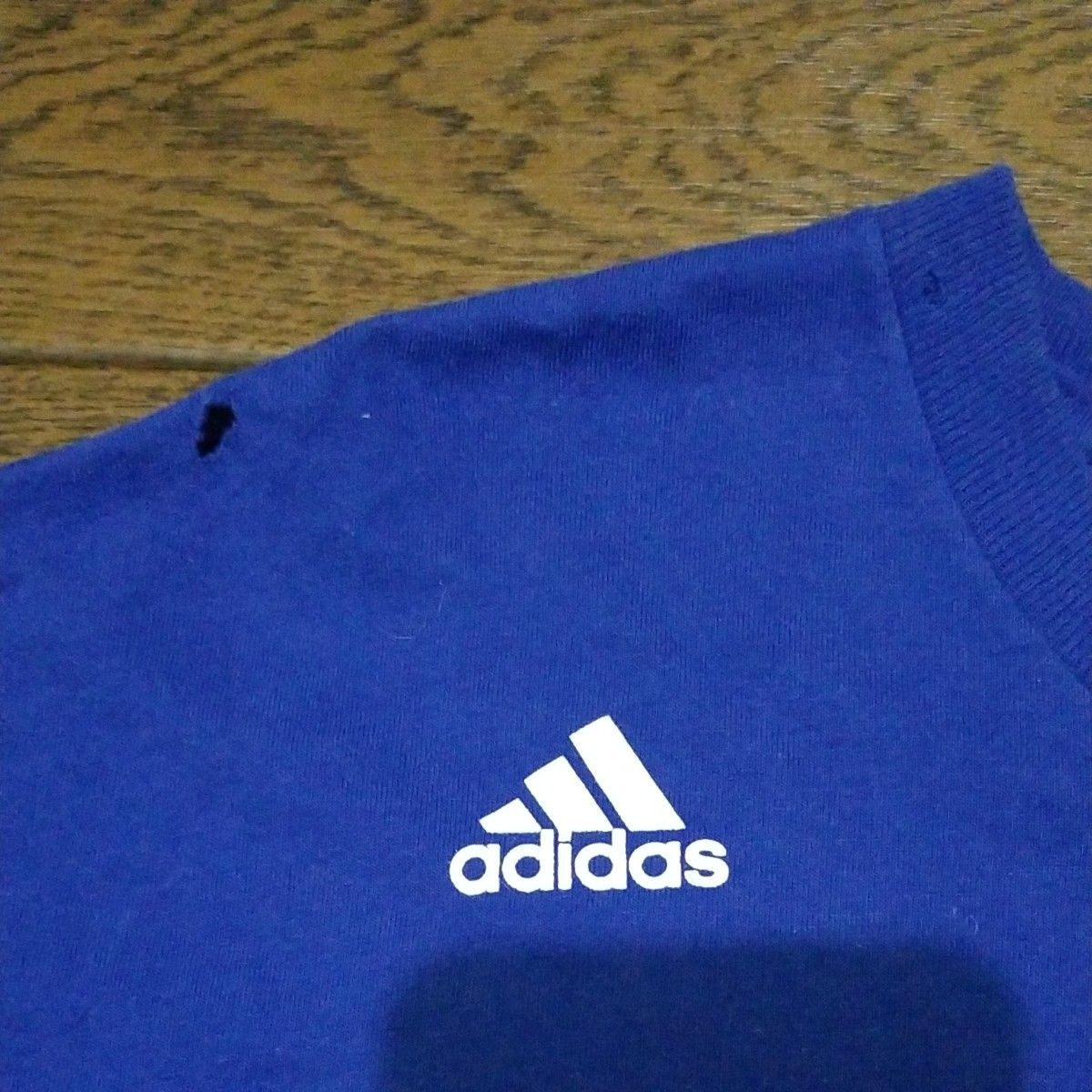 adidas　NBA DETROIT 1 両面Tシャツ　ブルー系　2X A-2405