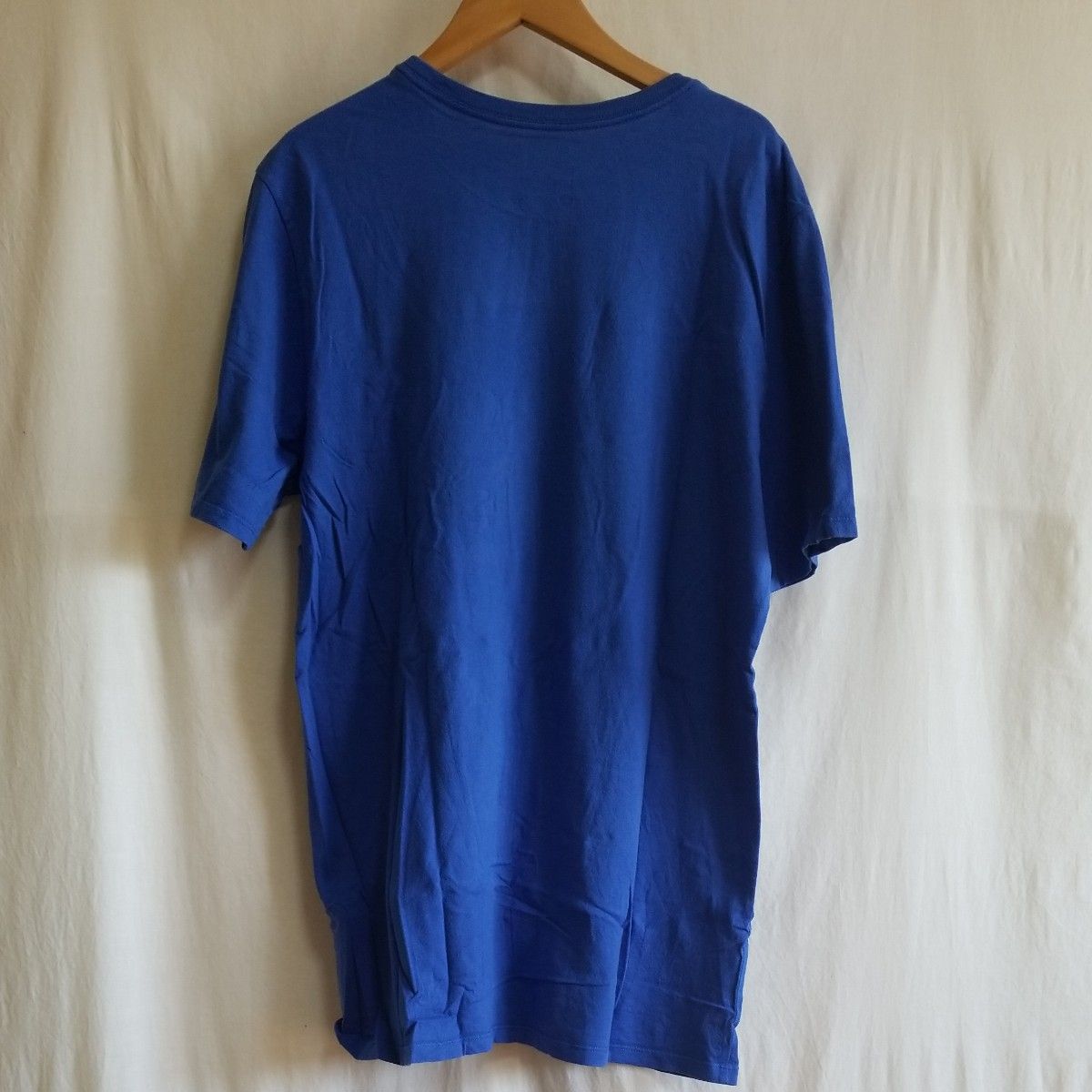 NIKE　プリントTシャツ　WORLD SERIES ブルー系　L N-2440