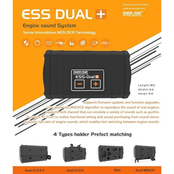 ESS-DUAL 2 スピーカー エンジンサウンドシミュレーター Axial SCX10 II WRAIT S22d5816041800 - その他 ESS-DUAL 2 スピーカー エンジンサウンドシミュレーター Axial SCX10 II WRAIT S22d5816041800 - その他