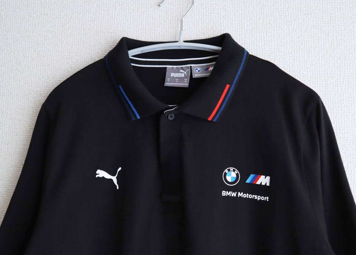 PUMA × BMW モータースポーツ　半袖ポロシャツ サイズM_画像2