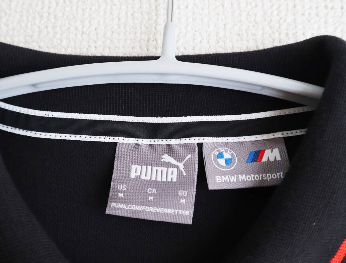 PUMA × BMW モータースポーツ　半袖ポロシャツ サイズM_画像3