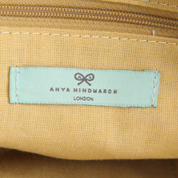 Anya Hindmarch/ Anya Hindmarch tote bag handbag horse pattern print blue blur un green other [NEW]*62EA10