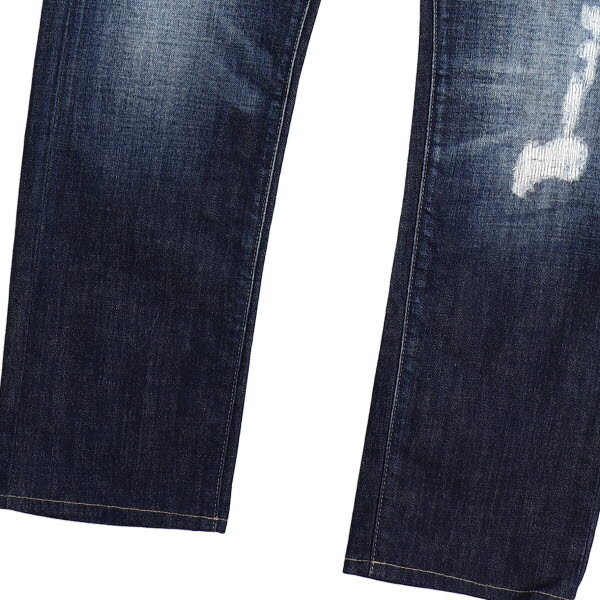 【美品】ARMANI EXCHANGE/アルマーニエクスチェンジ メンズ ジーンズ デニム パンツ J13 SLIM ダメージ加工 31 [NEW]★61DF76_画像3