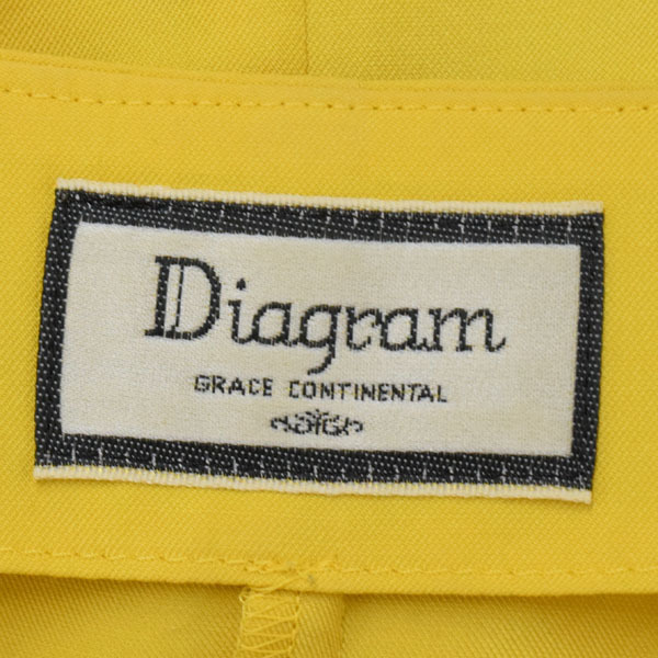 【美品】Diagram GRACE CONTINENTAL/ダイアグラム 七分袖 ブラウス トップス ウエストリボン プルオーバー 36 [NEW]★51FI57_画像8