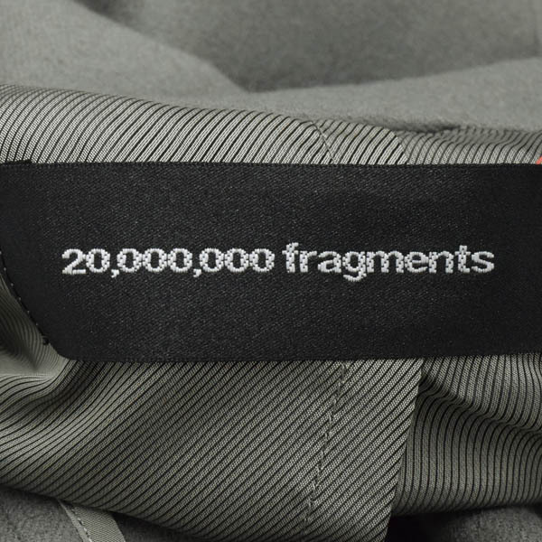 【美品】20.000.000 fragments/トゥエンティミリオンフラグメンツ ロング ガウンコート 2 カーキグリーン系 [NEW]★51LD86_画像9