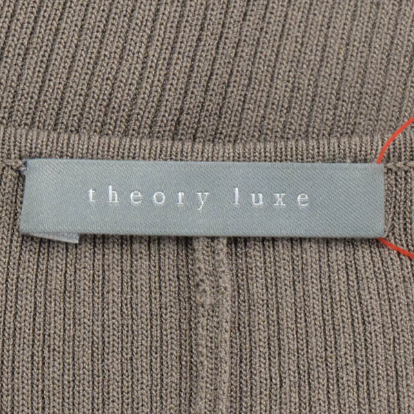 【美品・定価3.9万】theory luxe/セオリーリュクス 七分袖 ニット トップス Vネック サイドスリット 038 M [NEW]★61CE93_画像6