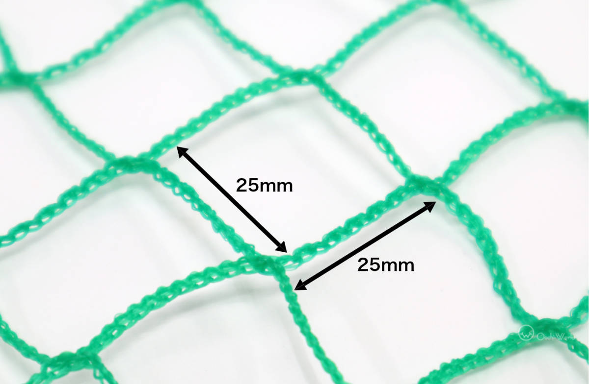 PE curing net 5m×10m poly- echi Len 25mm eyes green net all-purpose net gardening net * Honshu Shikoku Kyushu free shipping *