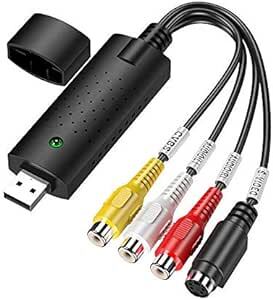 ビデオキャプチャー パソコン USB2.0 gv-usb2 RCA for PAL or NTSC dvd パソコンダビング ビデ_画像2