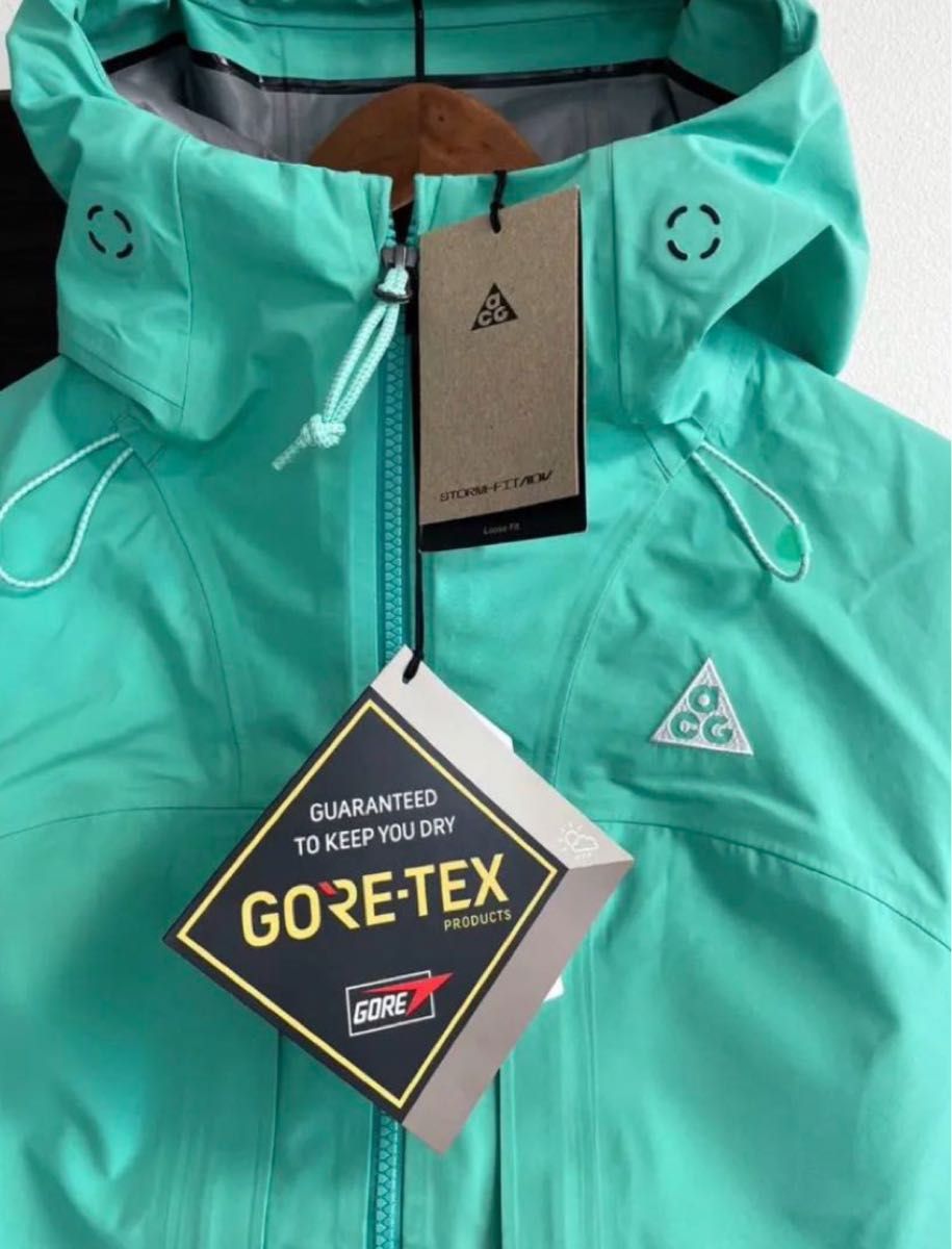新品タグ付 ナイキ ACG ゴアテックス ジャケット ティファニー L 新品タグ付 ナイキ ACG ゴアテックス ジャケット ティファニー L